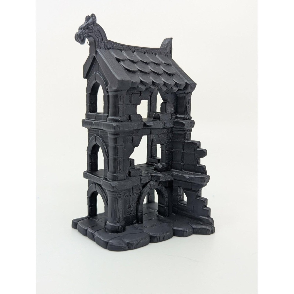 Viking Ruined Tower — Multi-Level Climbing House